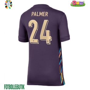 England Cole Palmer #24 Bortatröja Kvinnor EM 2024 Kortärmad